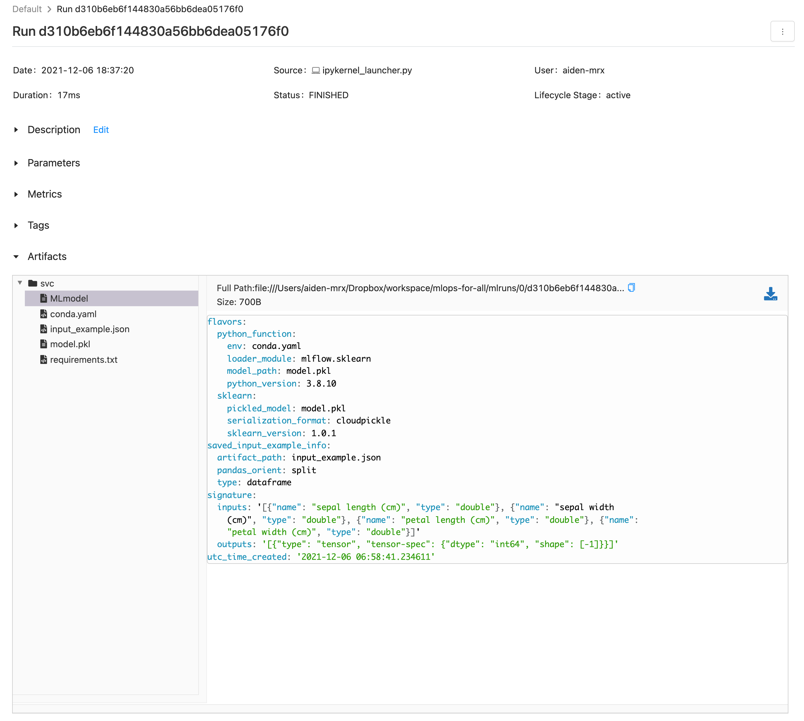 12. Component - MLFlow | MLOps For ALL